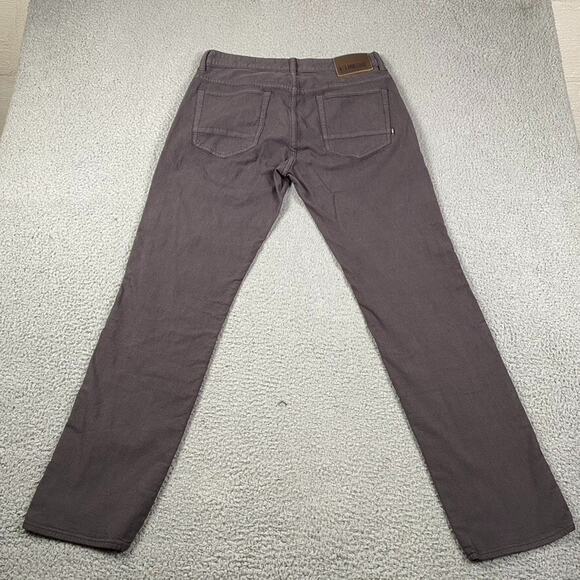 Linksoul Chino Slacks Causal Pants Men's 32x30 Gray - Picture 3 of 13